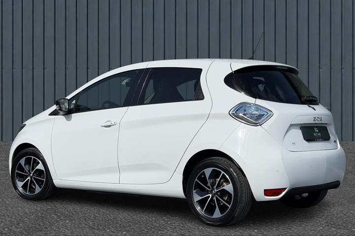 Hvid Renault Zoe fra 2019