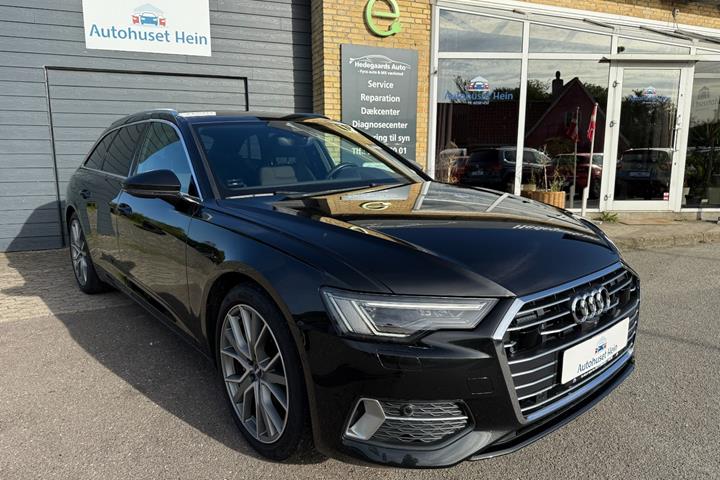 Grå Audi A6 fra 2019