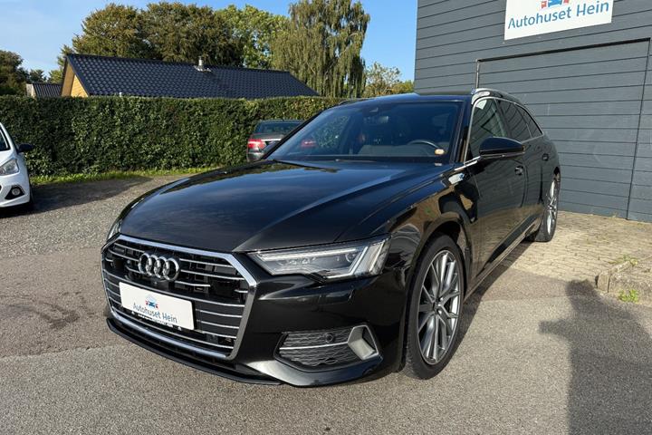 Grå Audi A6 fra 2019