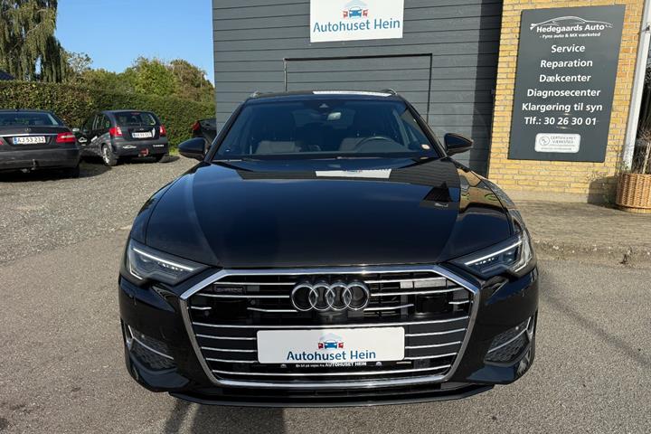 Grå Audi A6 fra 2019