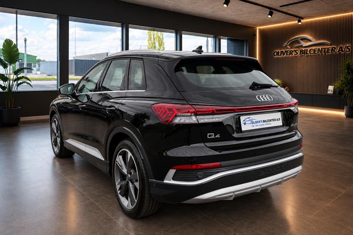 Sort Audi Q4 e-tron fra 2023