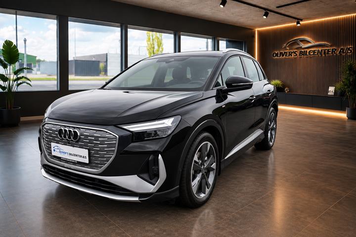 Sort Audi Q4 e-tron fra 2023