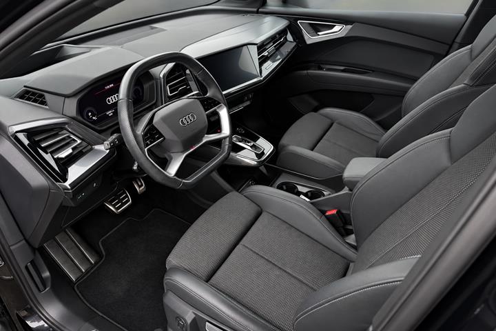 Sort Audi Q4 e-tron fra 2023