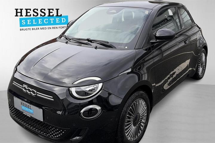 Sort Fiat 500e fra 2024