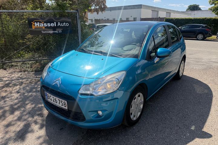 Grøn Citroën C3 fra 2010