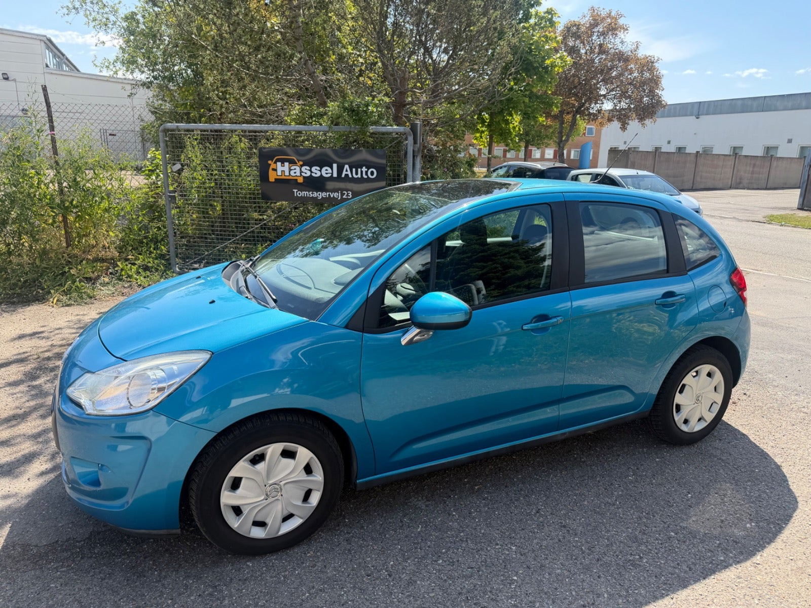 Grøn Citroën C3 fra 2010