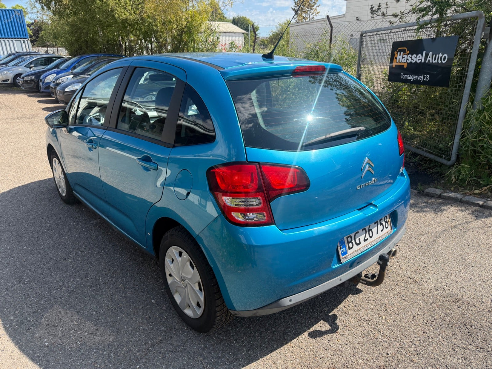 Grøn Citroën C3 fra 2010