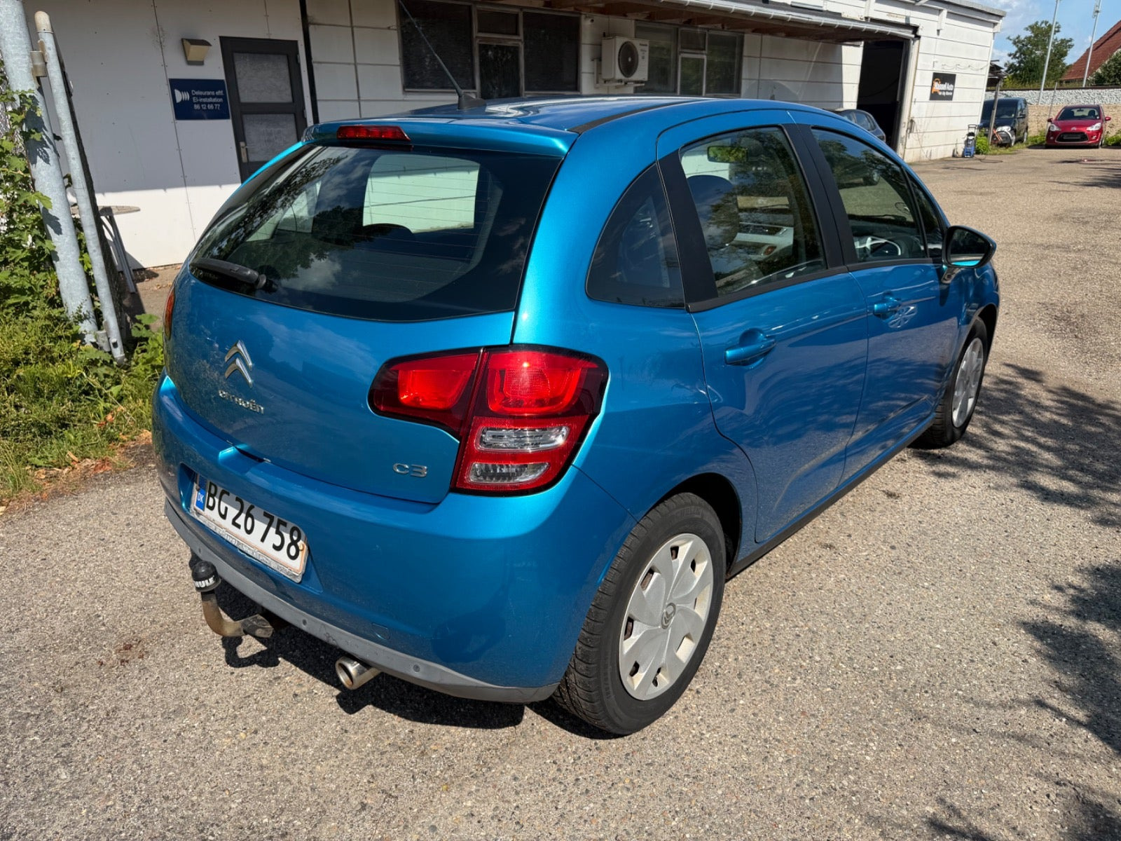 Grøn Citroën C3 fra 2010