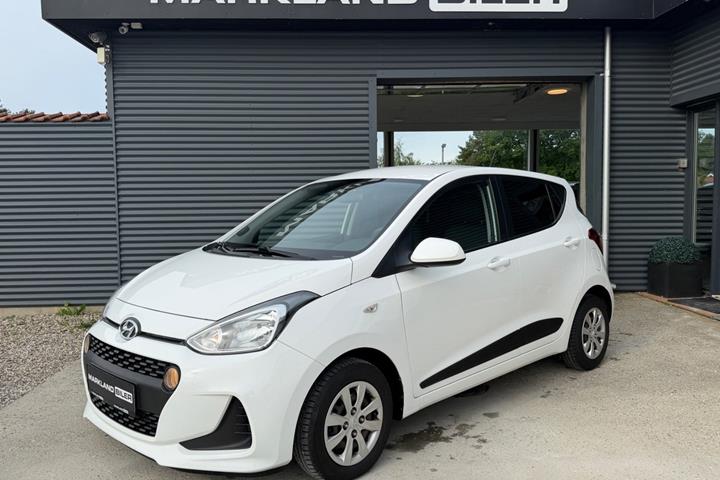 Hvid Hyundai i10 fra 2018