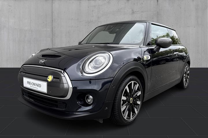 Sort Mini Cooper SE fra 2021