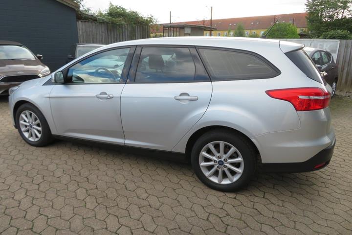 Sølv Ford Focus fra 2016