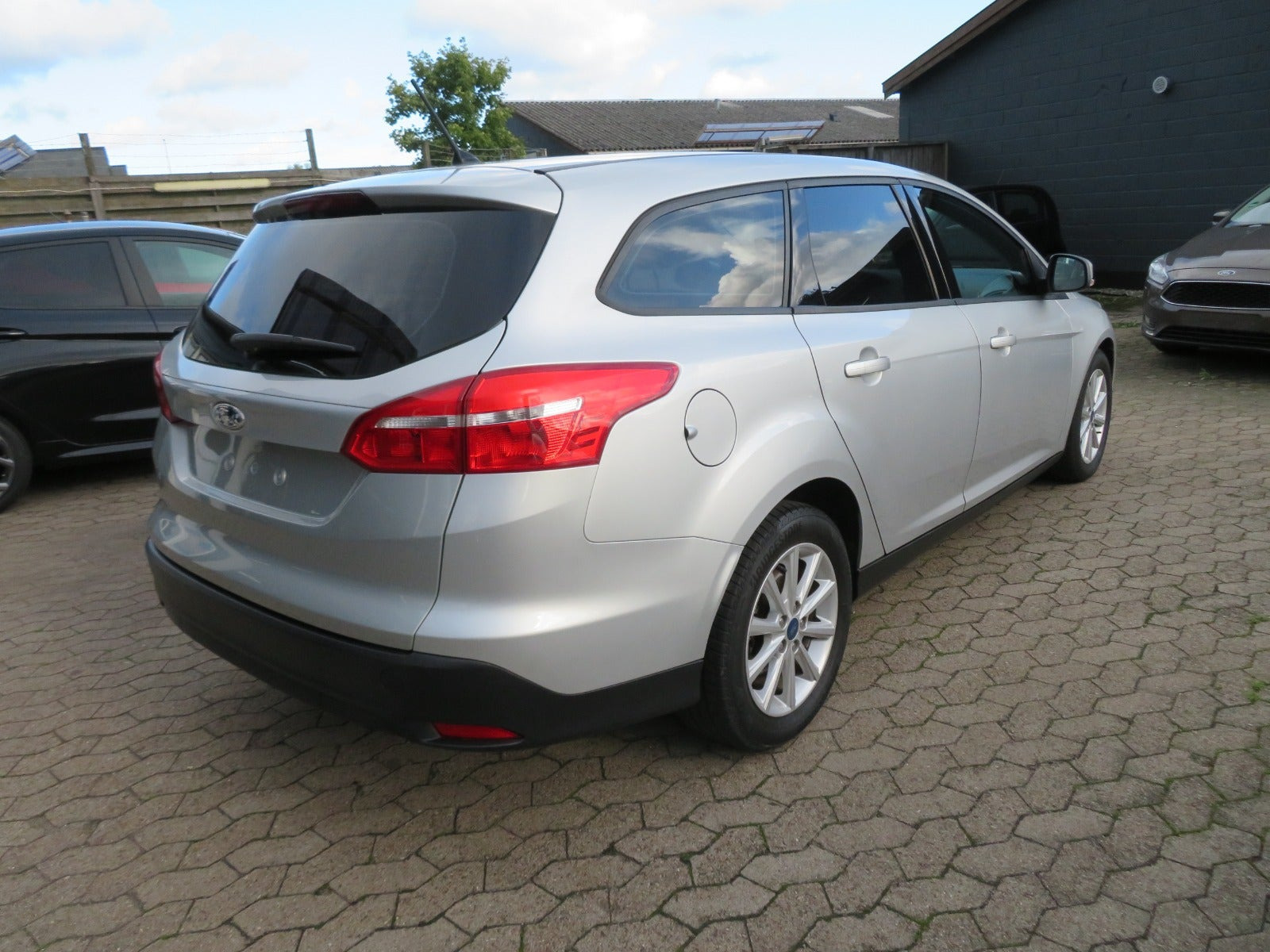 Sølv Ford Focus fra 2016
