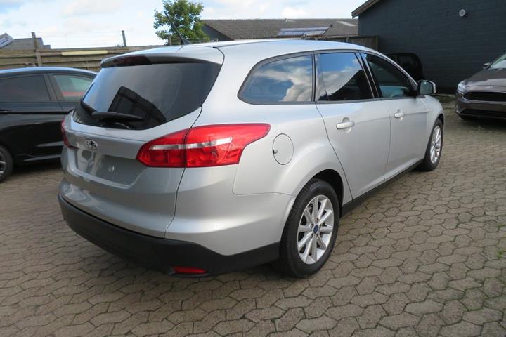 Sølv Ford Focus fra 2016