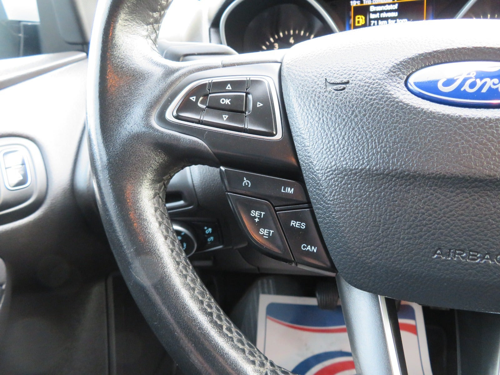 Sølv Ford Focus fra 2016