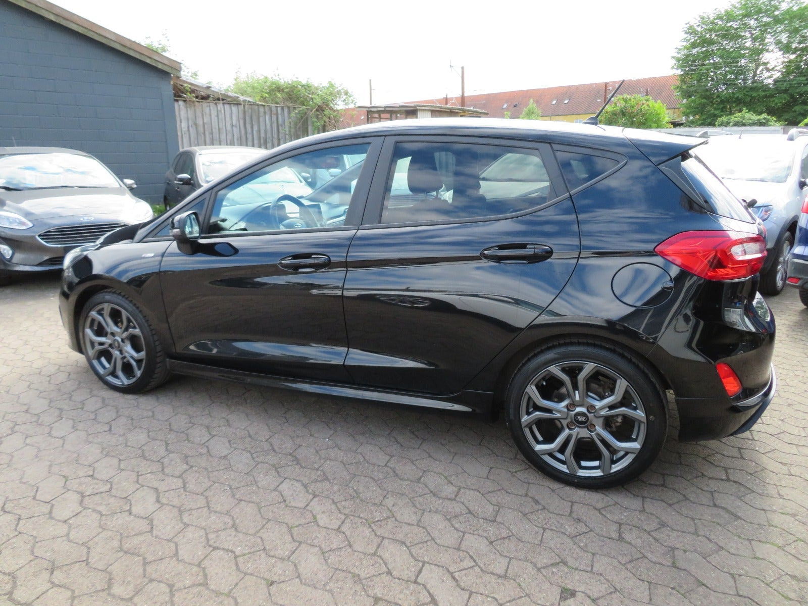 Sort Ford Fiesta fra 2018
