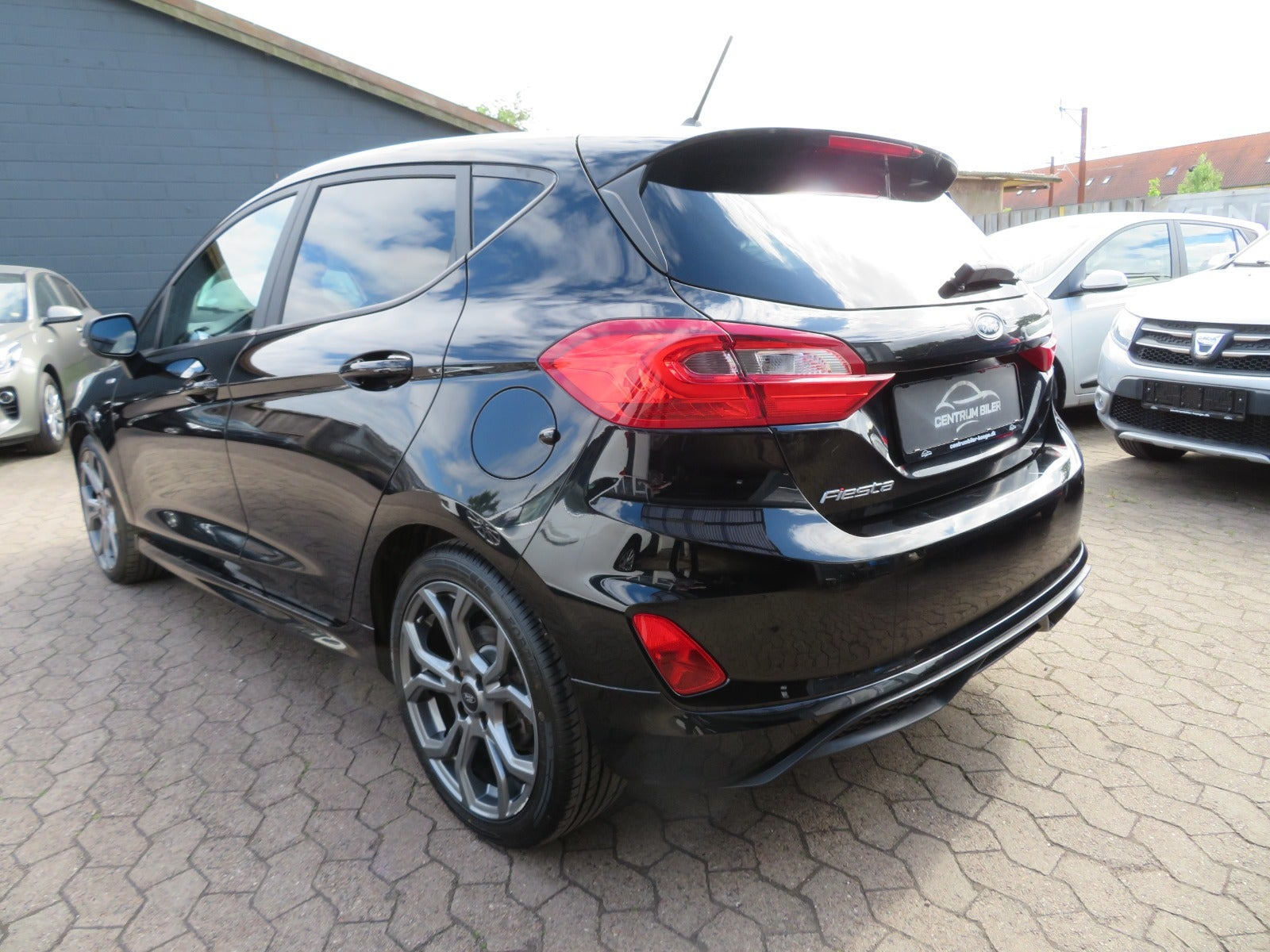 Sort Ford Fiesta fra 2018