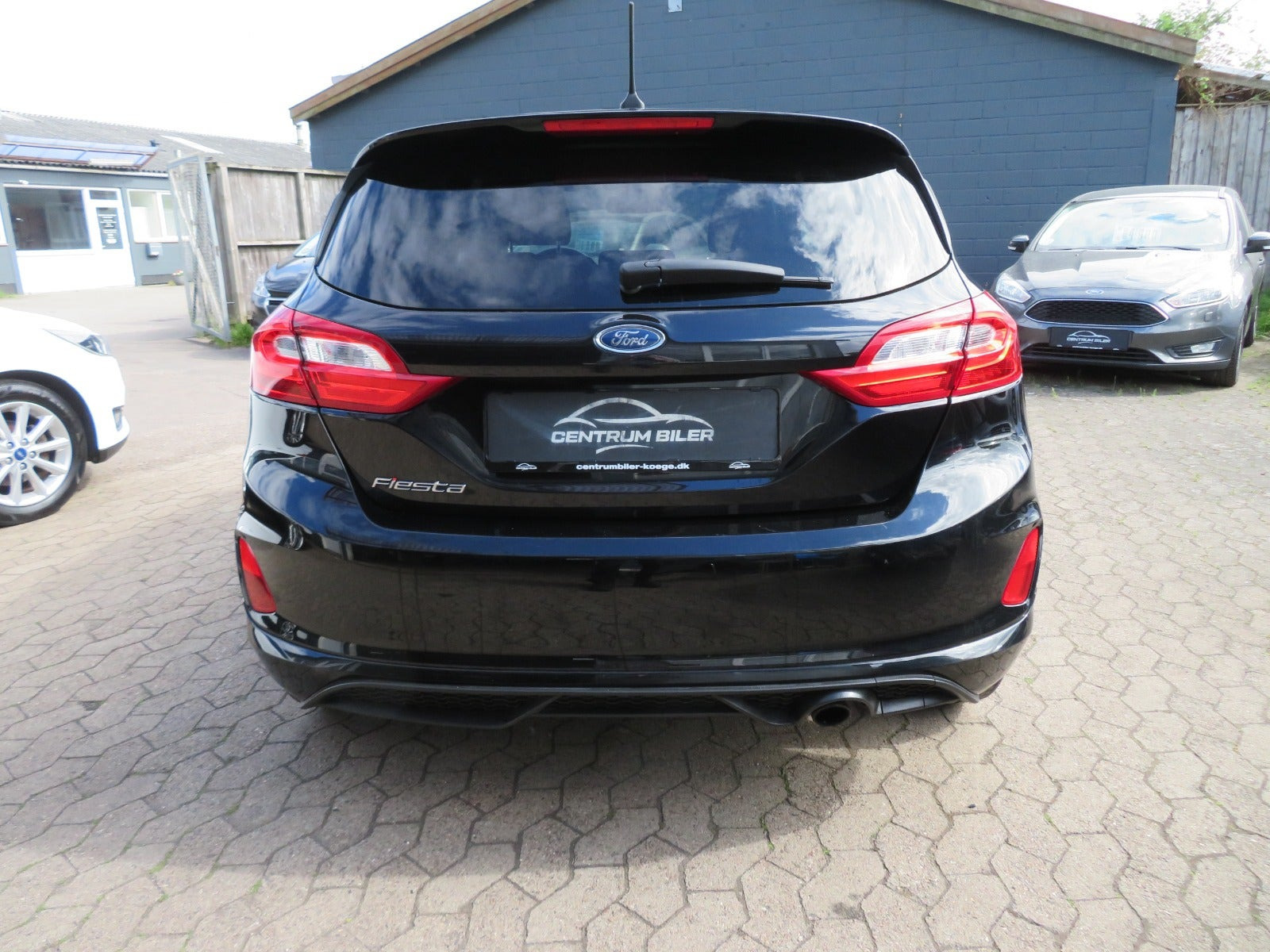 Sort Ford Fiesta fra 2018