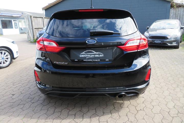 Sort Ford Fiesta fra 2018