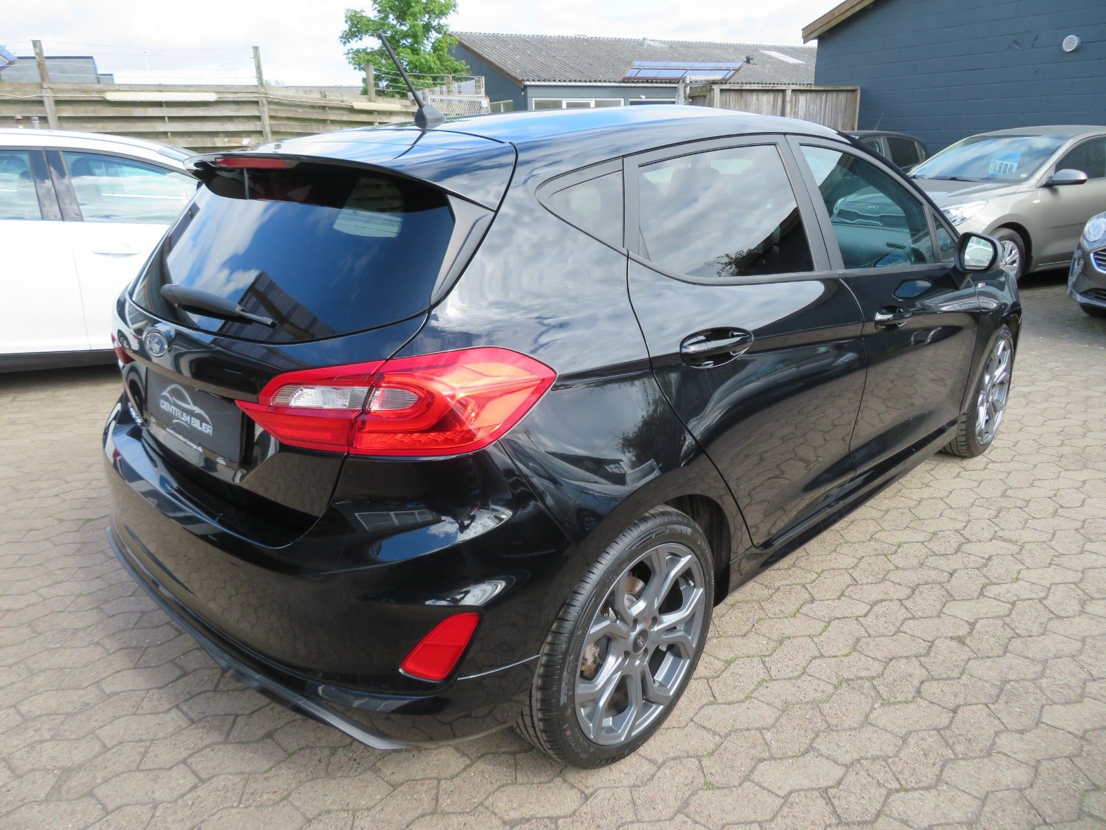Sort Ford Fiesta fra 2018