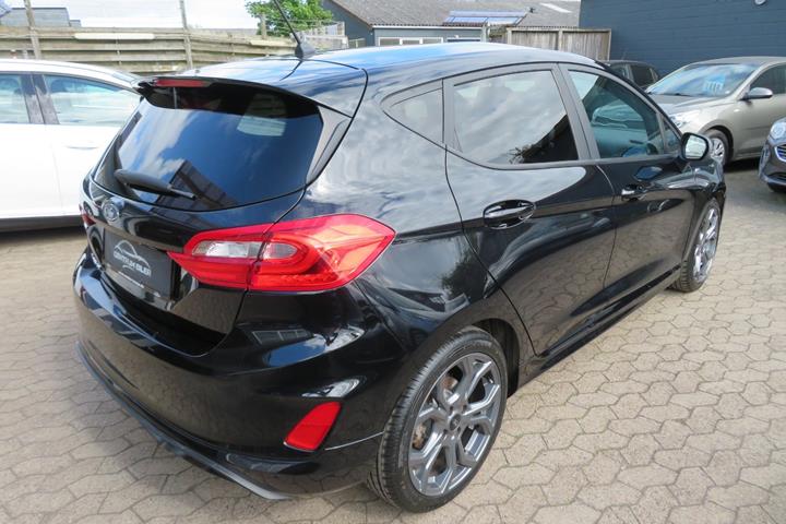 Sort Ford Fiesta fra 2018
