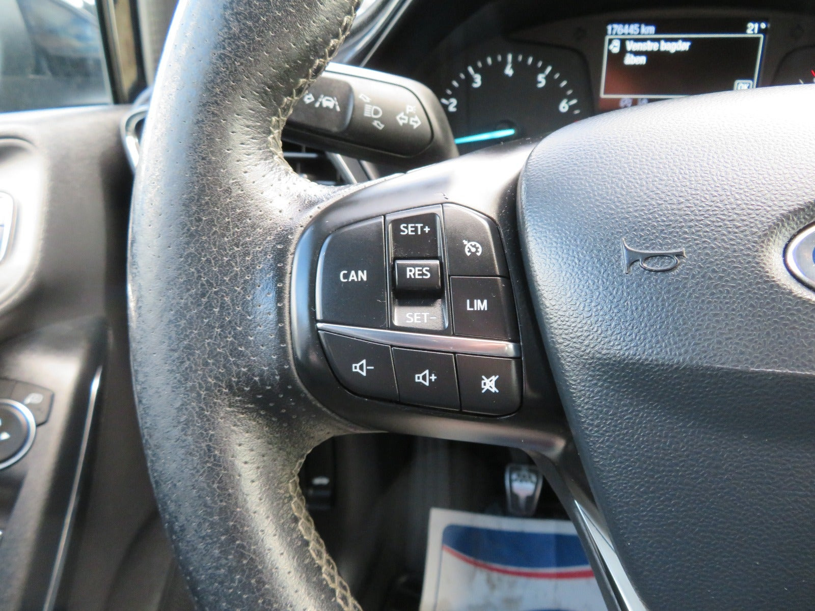 Sort Ford Fiesta fra 2018