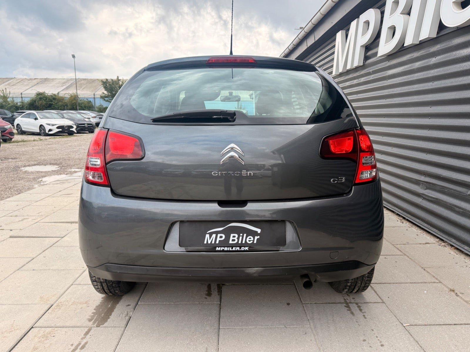 Grå Citroën C3 fra 2012