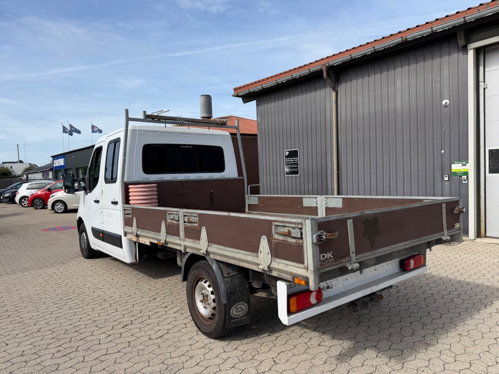 Hvid Renault Master III T35 fra 2018