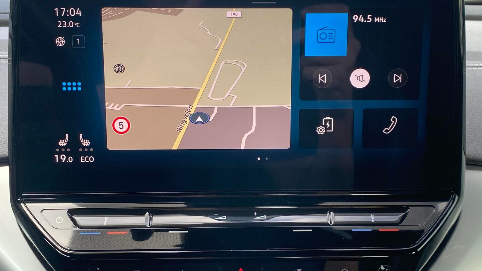 Grå VW ID.4 fra 2023
