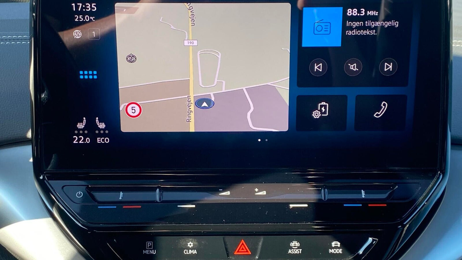 Grå VW ID.4 fra 2023