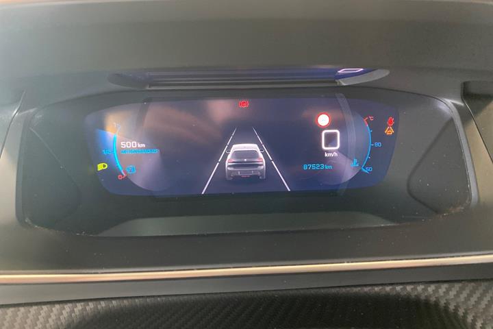 Sort Peugeot 208 fra 2020