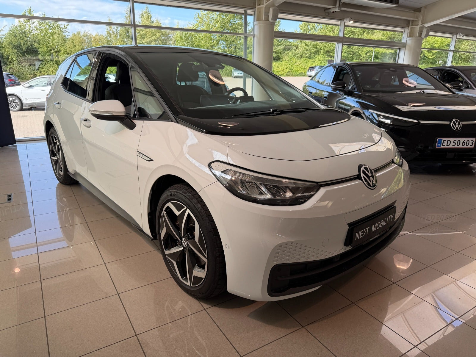 Hvid VW ID.3 fra 2023