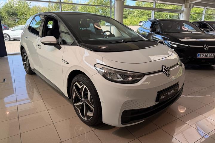 Hvid VW ID.3 fra 2023
