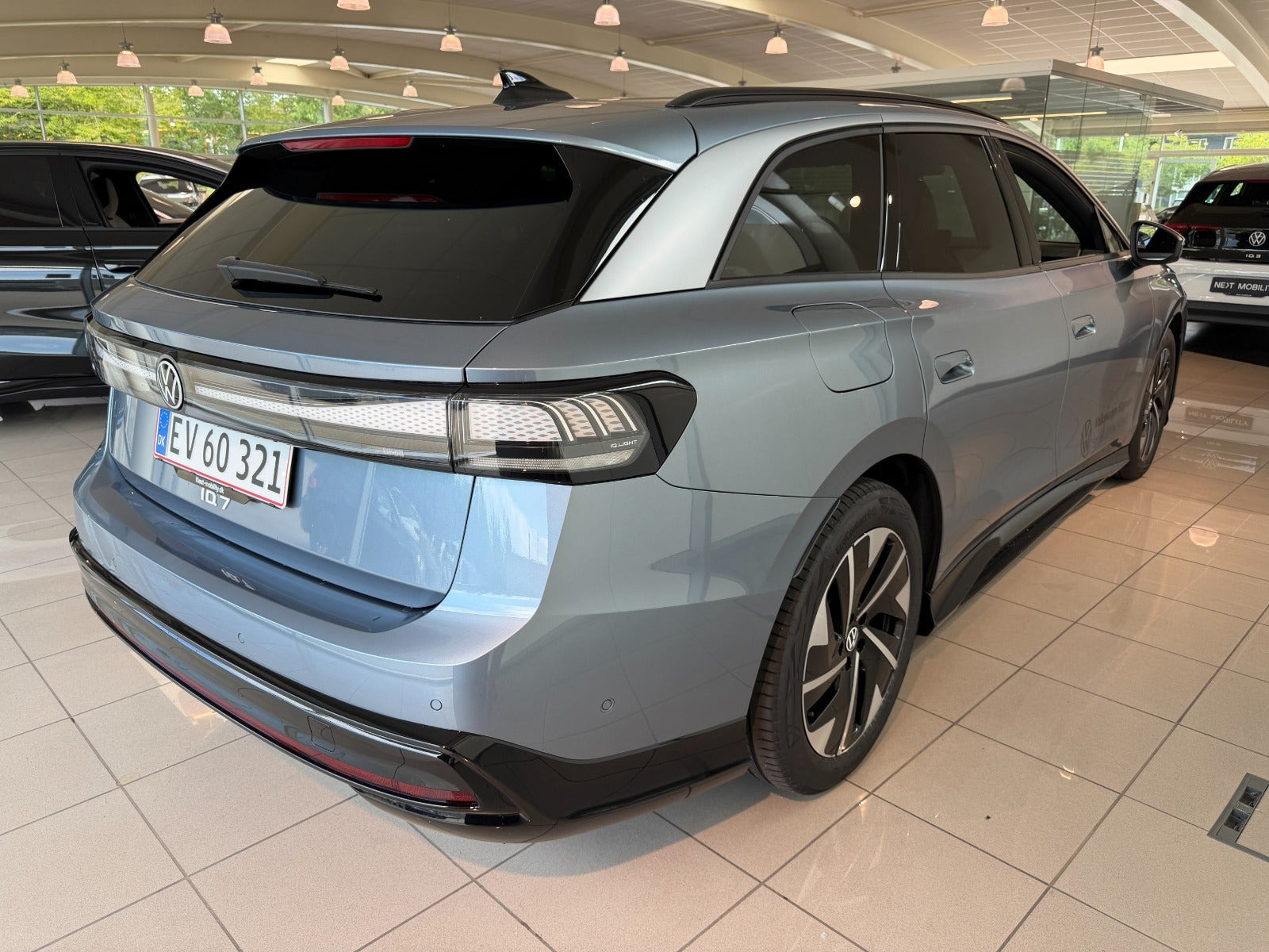 Blå VW ID.7 fra 2027