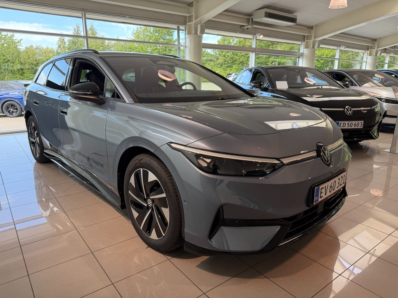 Blå VW ID.7 fra 2027