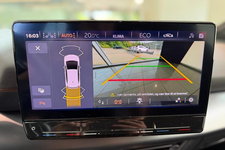 Blå Cupra Born fra 2022