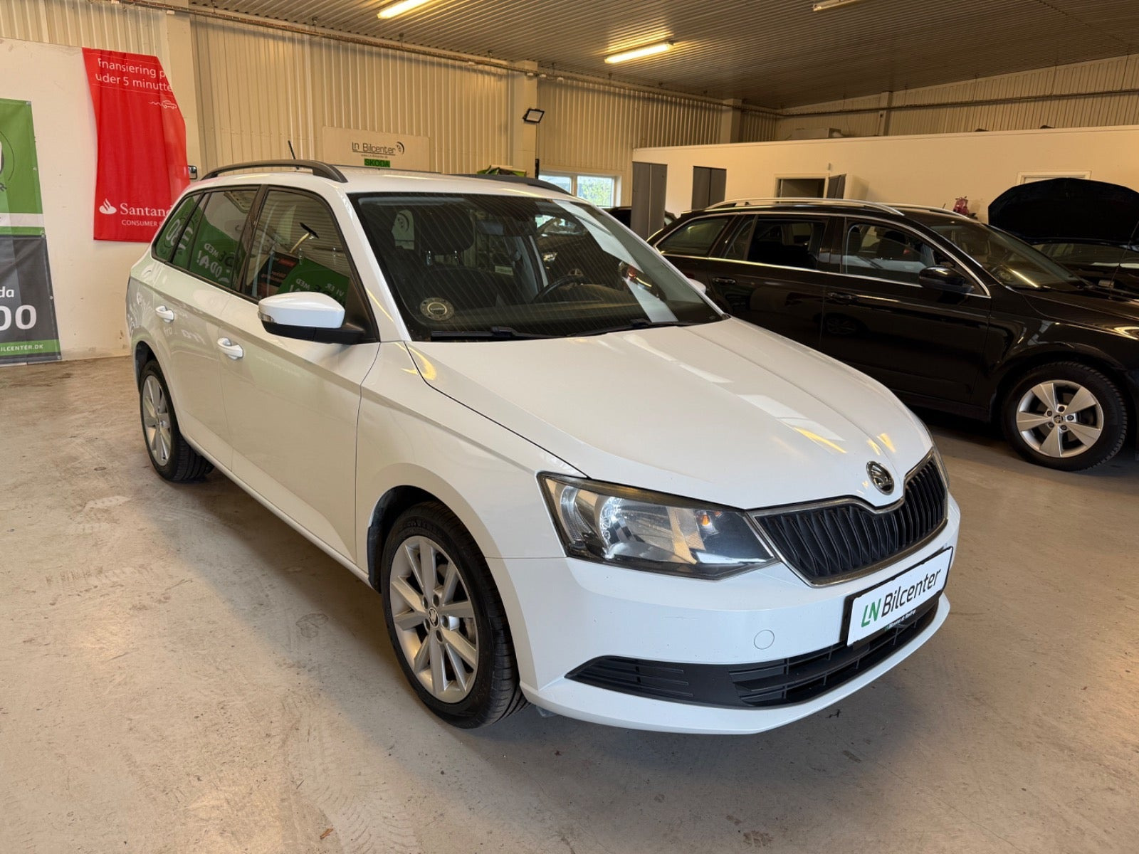 Sølv Skoda Fabia fra 2017