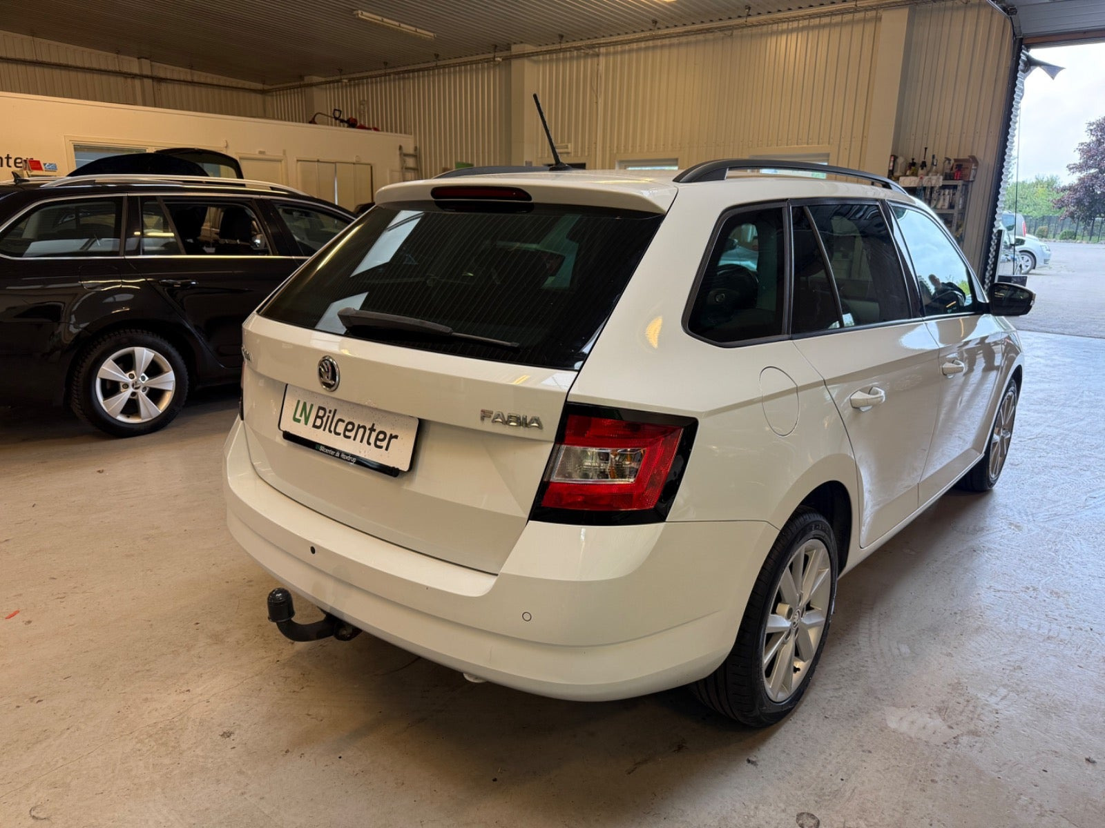 Sølv Skoda Fabia fra 2017