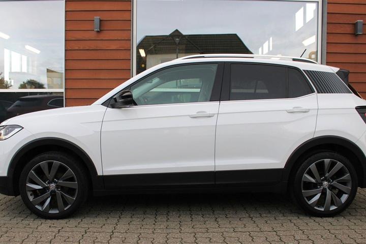 Hvid VW T-Cross fra 2019