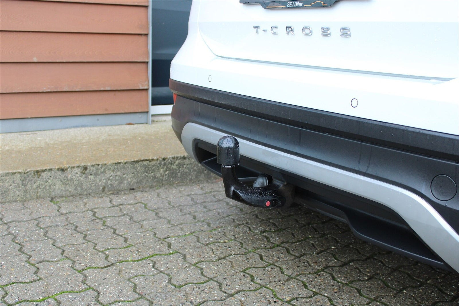 Hvid VW T-Cross fra 2019