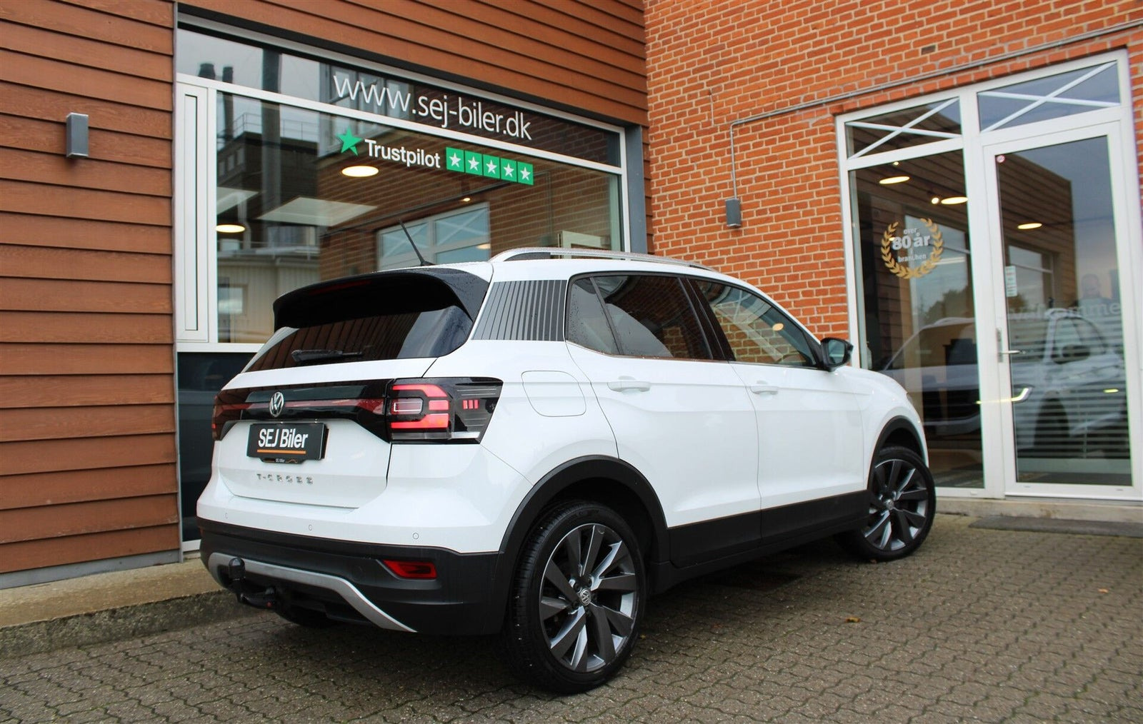 Hvid VW T-Cross fra 2019