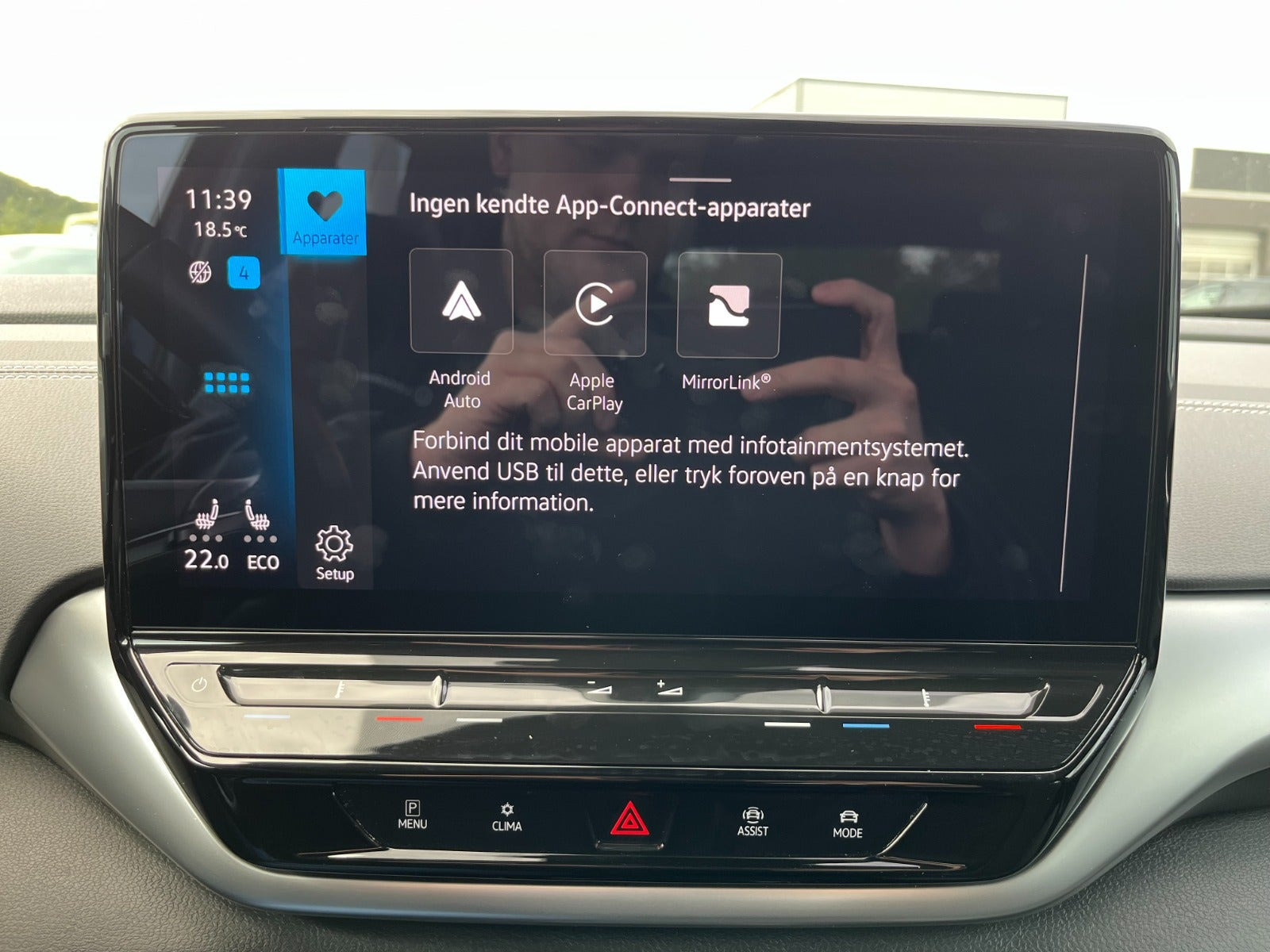 Blå VW ID.5 fra 2023