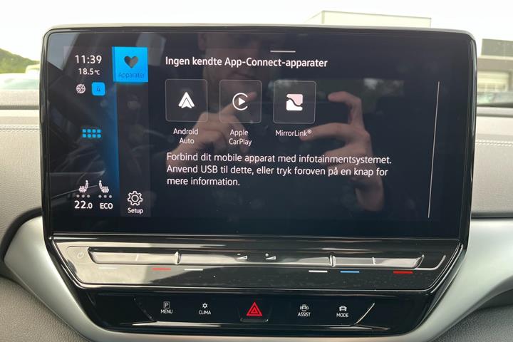 Blå VW ID.5 fra 2023