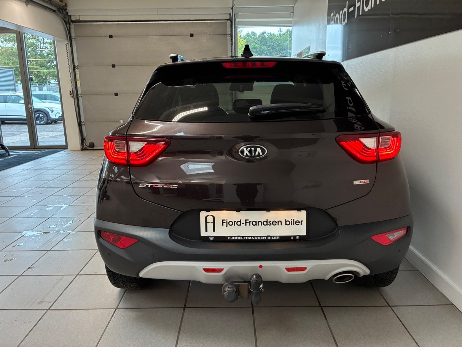 Brun Kia Stonic fra 2019