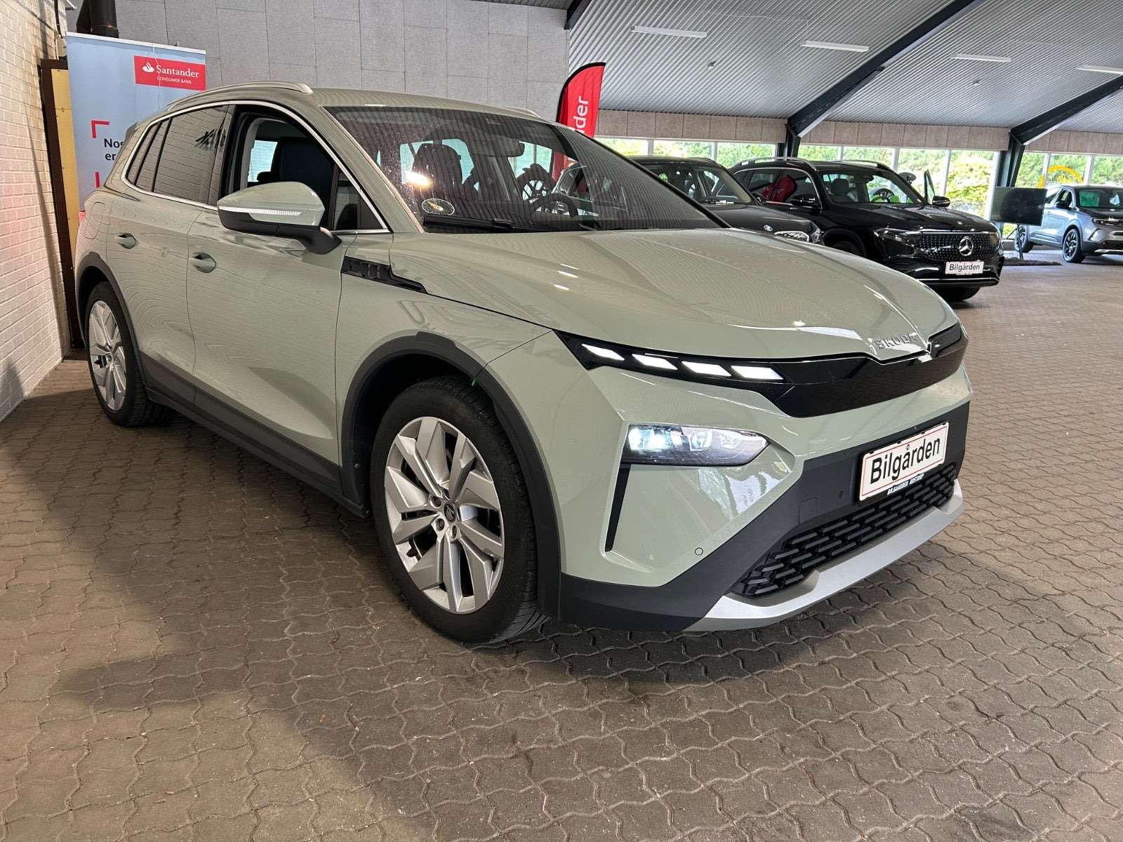 Grøn Skoda Elroq fra 2025