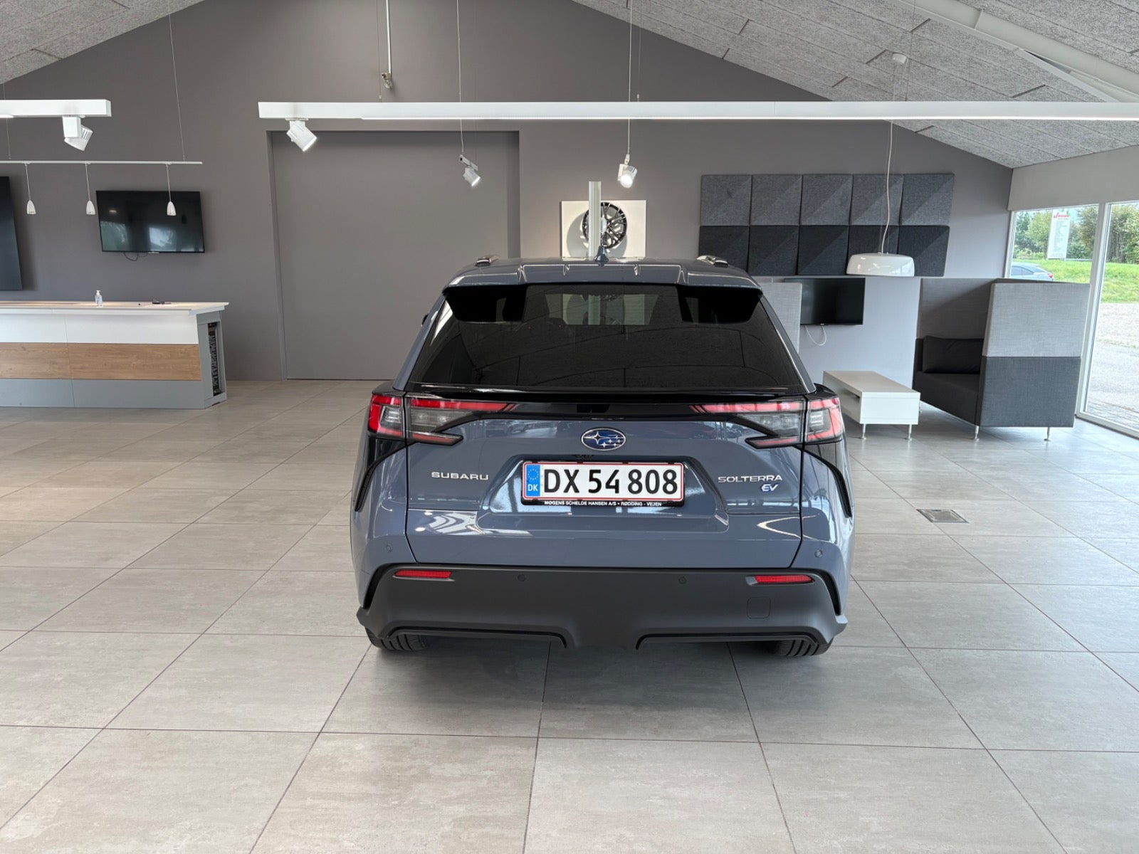 Blå Subaru Solterra fra 2023