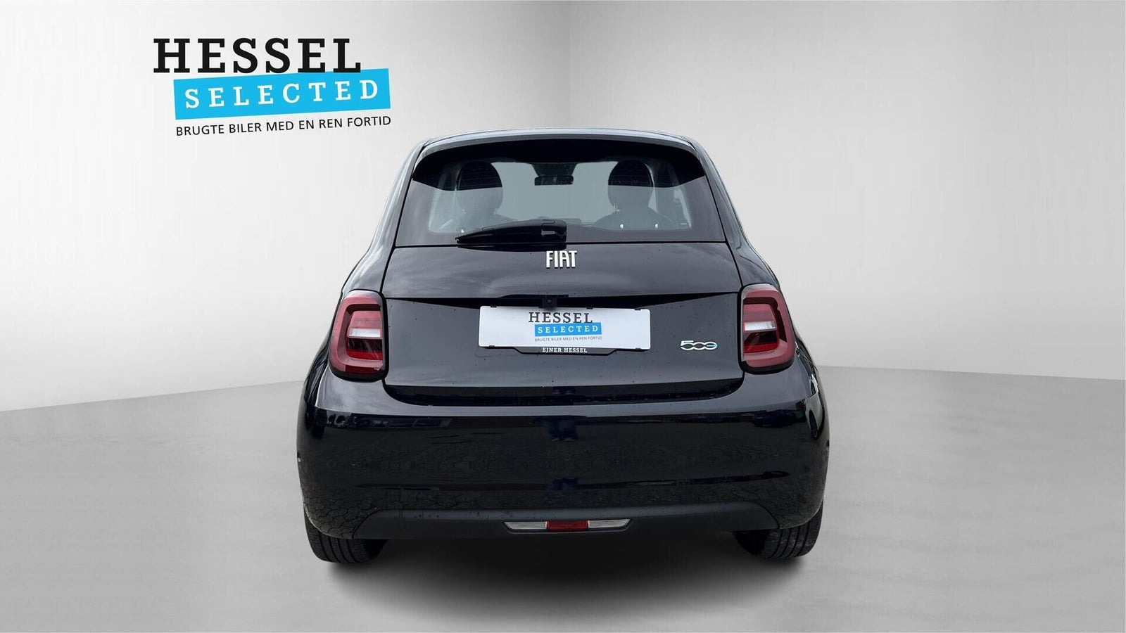 Sort Fiat 500e fra 2024