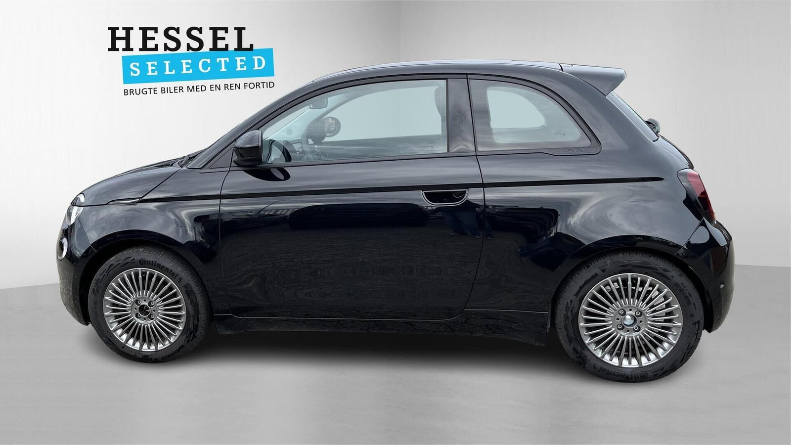 Sort Fiat 500e fra 2024