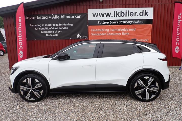 Hvid Renault Megane E-Tech fra 2022