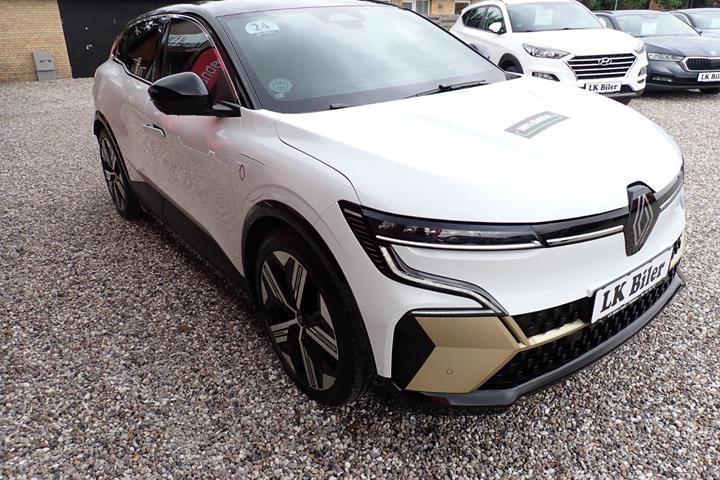 Hvid Renault Megane E-Tech fra 2022