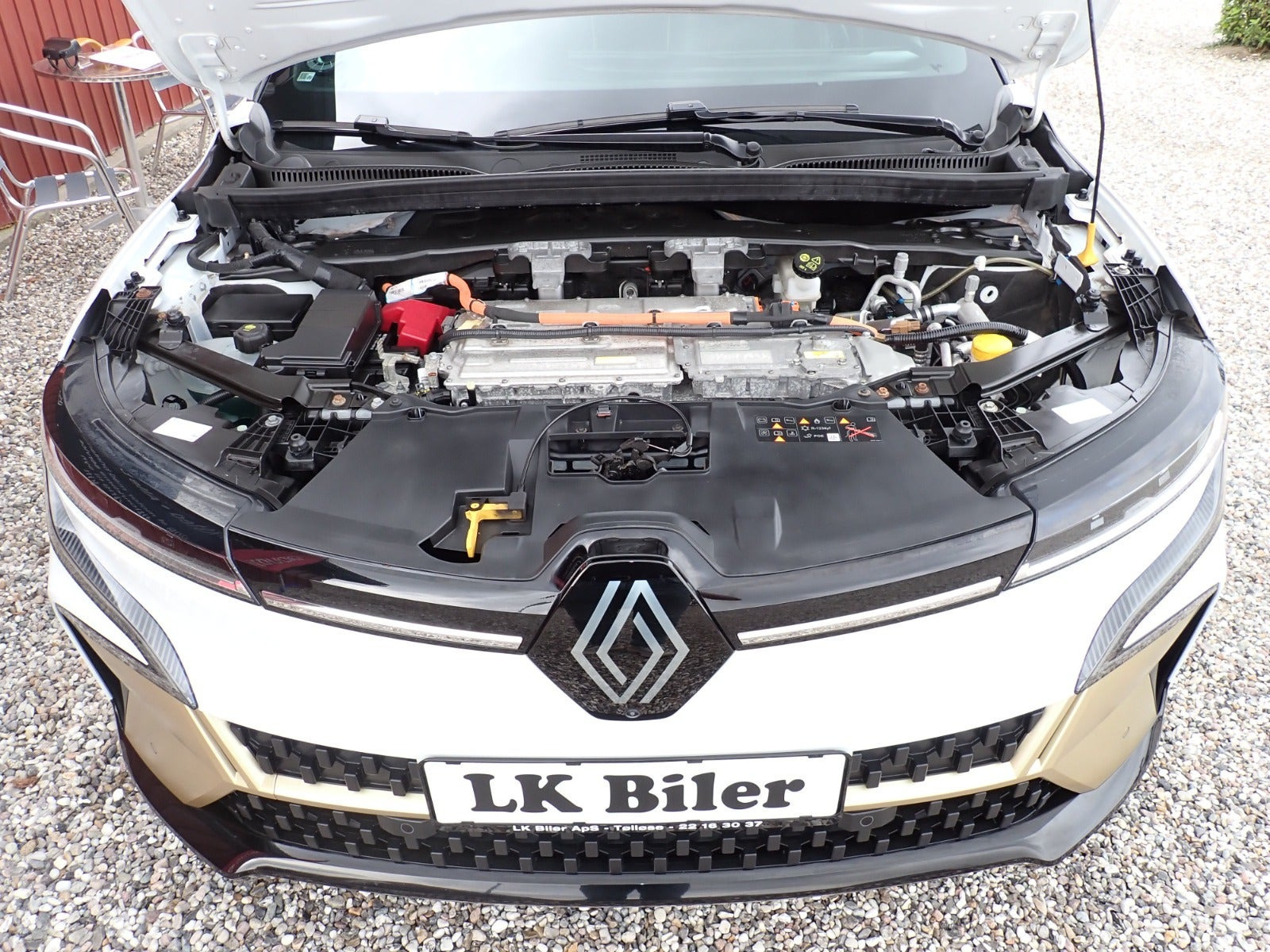 Hvid Renault Megane E-Tech fra 2022